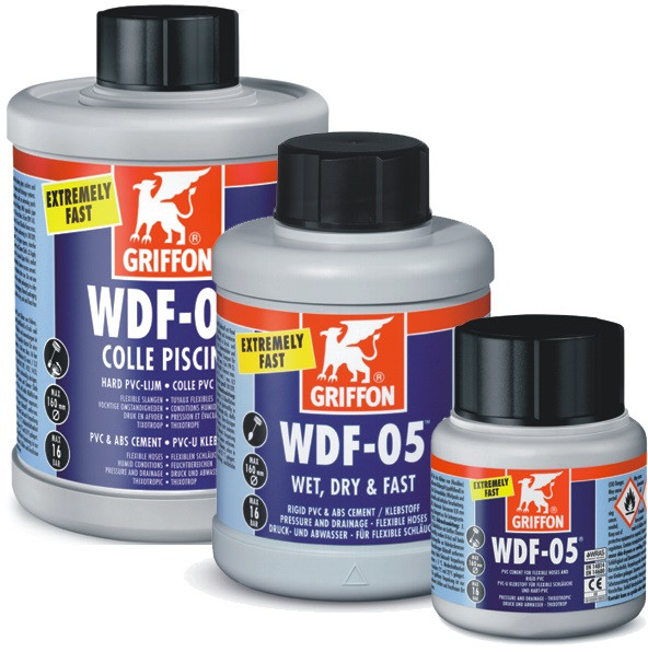 WDF-05 Kleber auch für Schlauch (nass und trocken)